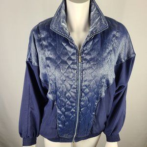 Vintage Janeve 90's Shining Windbreaker Jacket S